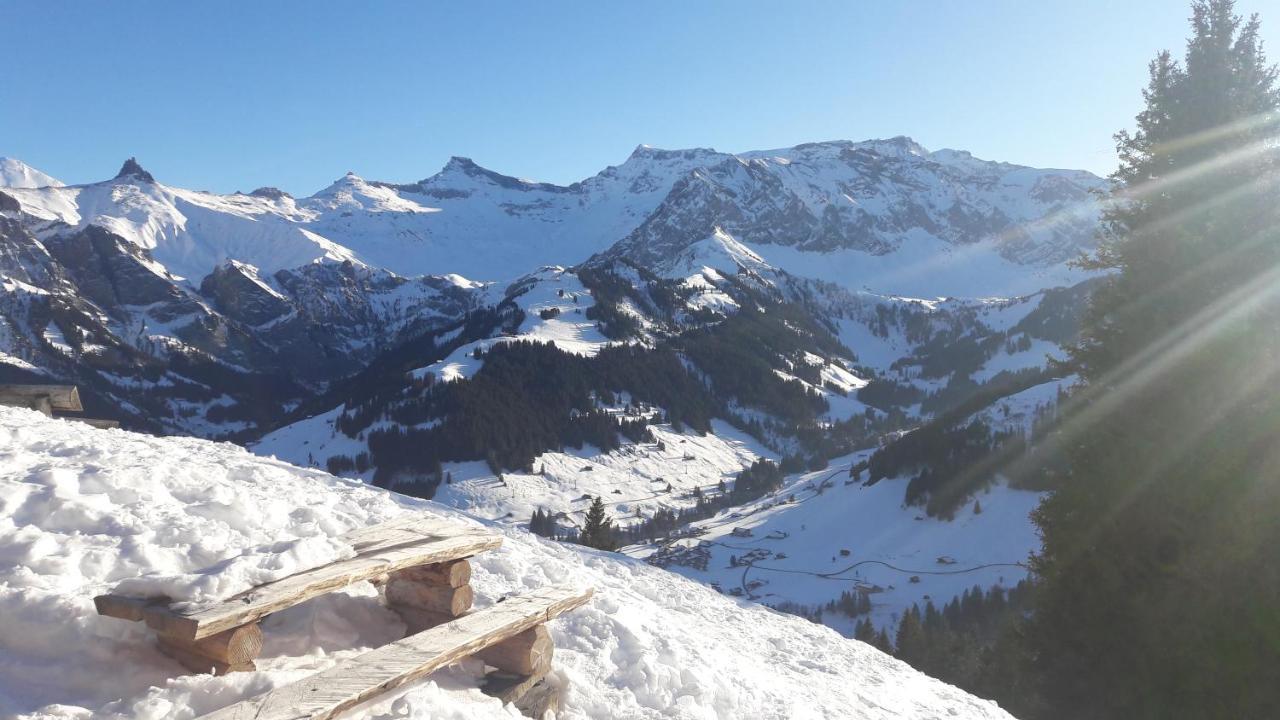 Chalet Allmegrat Adelboden Extérieur photo