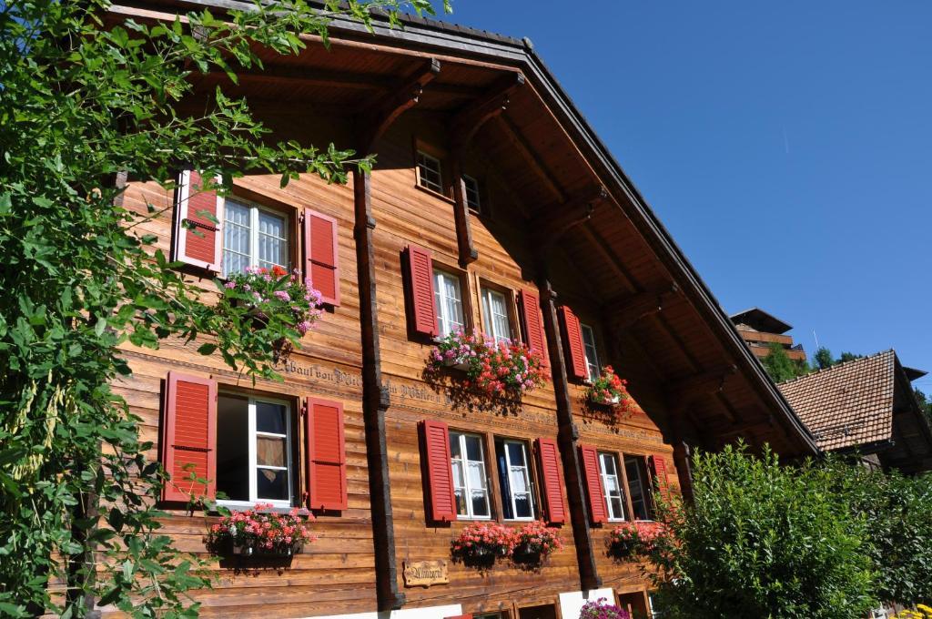 Chalet Allmegrat Adelboden Extérieur photo